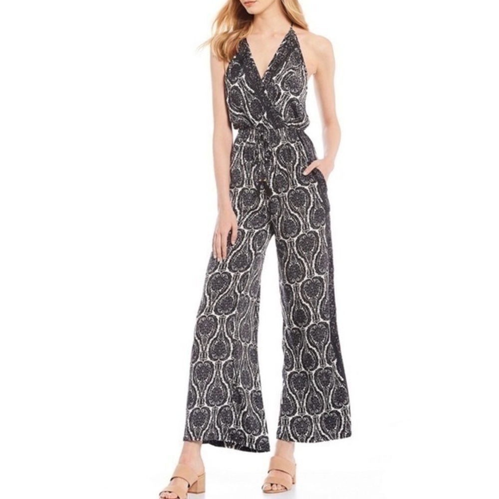 Elan | Paisley Print Jumpsuit.